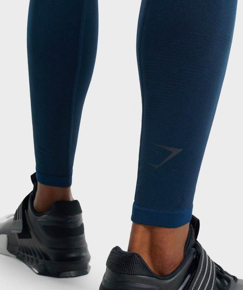 Gymshark 315 Leggings Férfi Sötétkék  Hungary |  BKZSI-6901