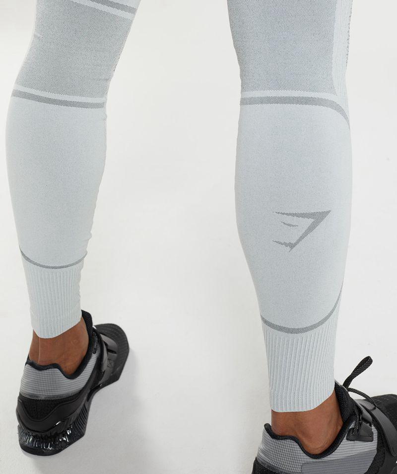 Gymshark 315 Seamless Leggings Férfi Világos Szürke  Hungary |  DGKLQ-2741