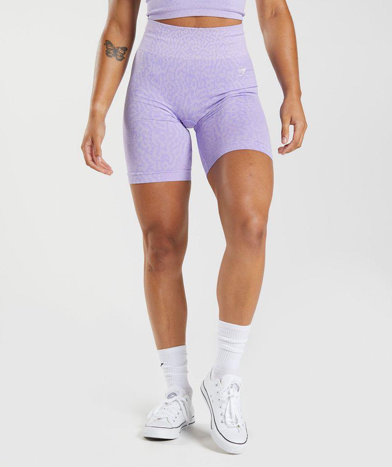 Gymshark Adapt Animal Seamless Cycling Rövidnadrág Női Lila  Hungary |  BSUQI-3687