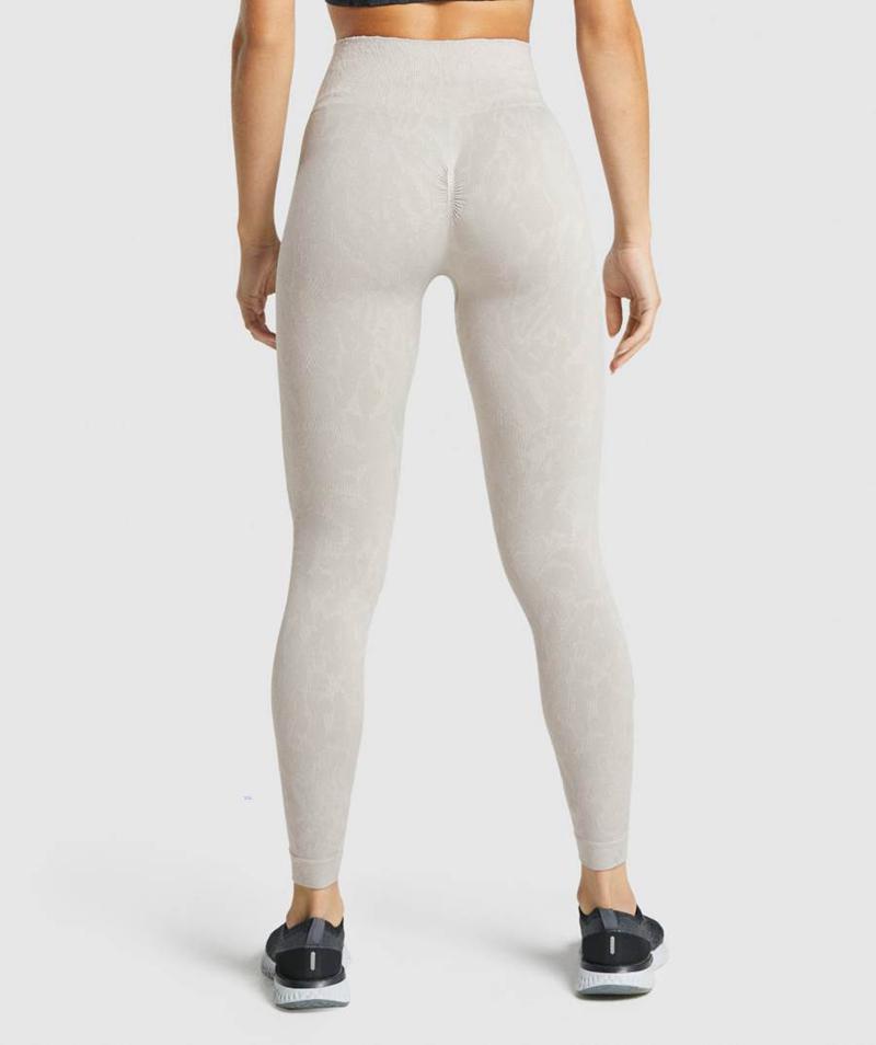 Gymshark Adapt Animal Seamless Leggings Női Szürke  Hungary |  JSEGF-4890