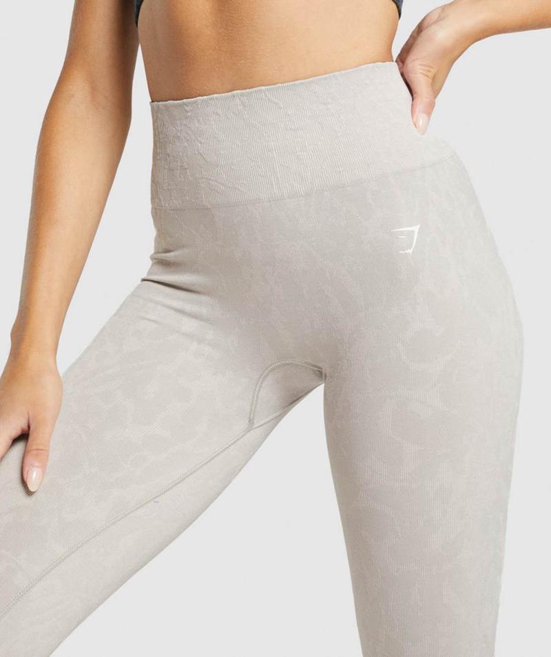 Gymshark Adapt Animal Seamless Leggings Női Szürke  Hungary |  JSEGF-4890