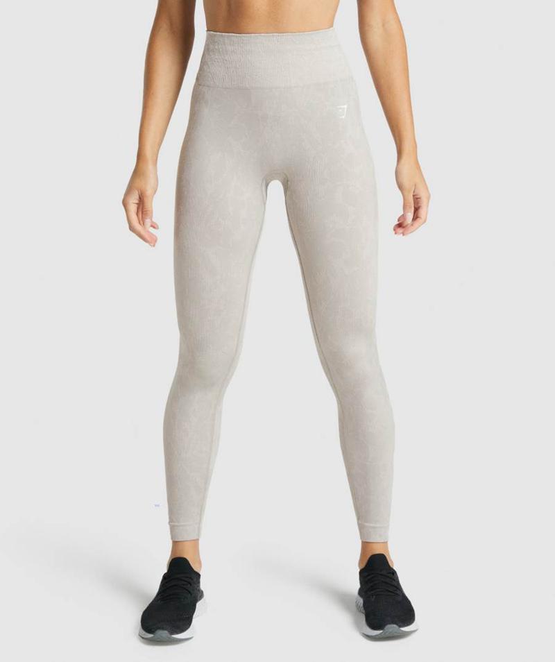 Gymshark Adapt Animal Seamless Leggings Női Szürke  Hungary |  JSEGF-4890