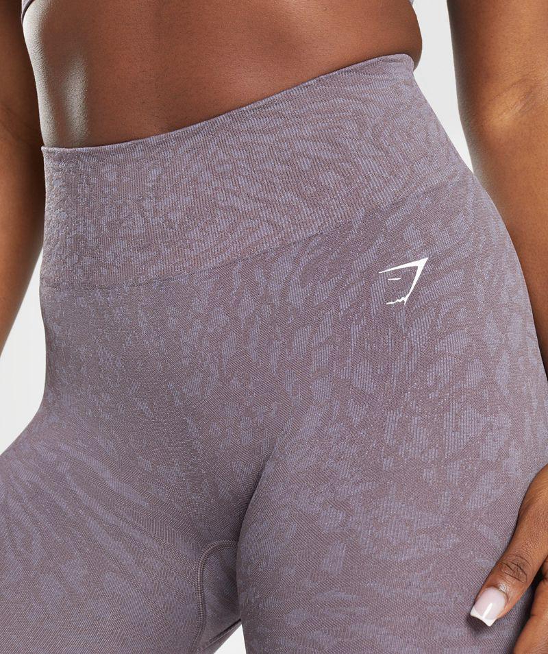 Gymshark Adapt Animal Seamless Leggings Női Lila  Hungary |  QGRAO-9502