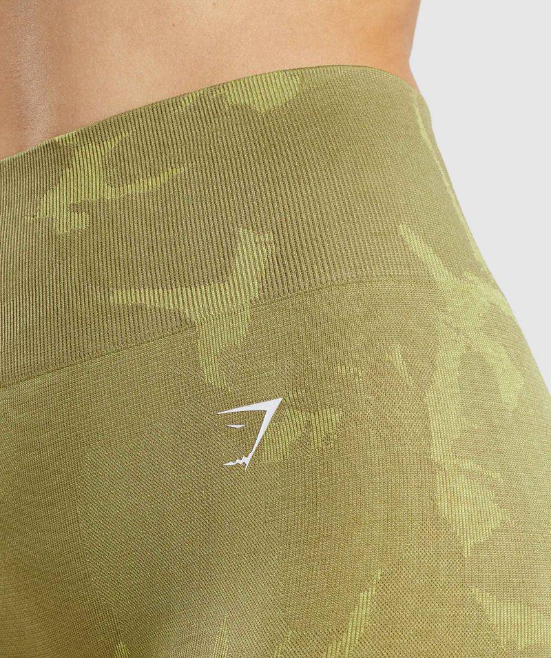 Gymshark Adapt Camo Seamless Leggings Női Zöld  Hungary |  LCHTX-9738