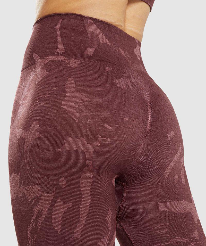 Gymshark Adapt Camo Seamless Leggings Női Barna  Hungary |  XTLHZ-3156