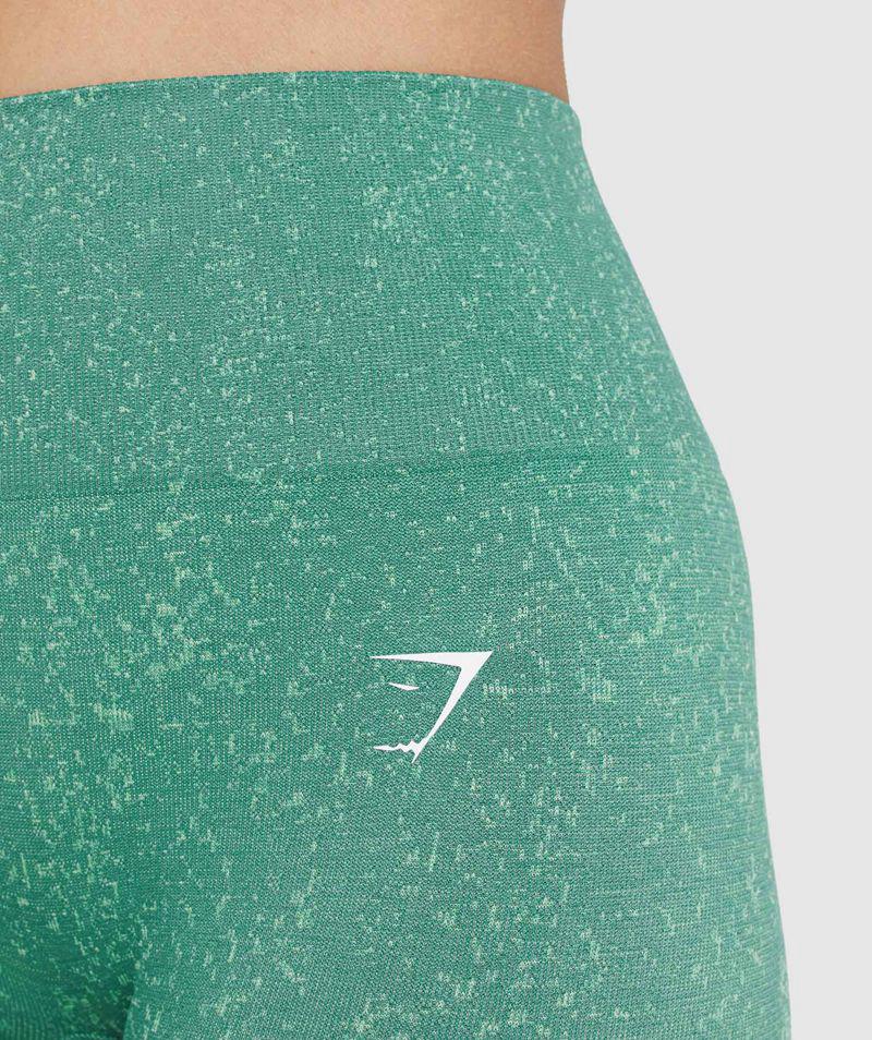 Gymshark Adapt Fleck Seamless Leggings Női Zöld  Hungary |  BUWQD-0247