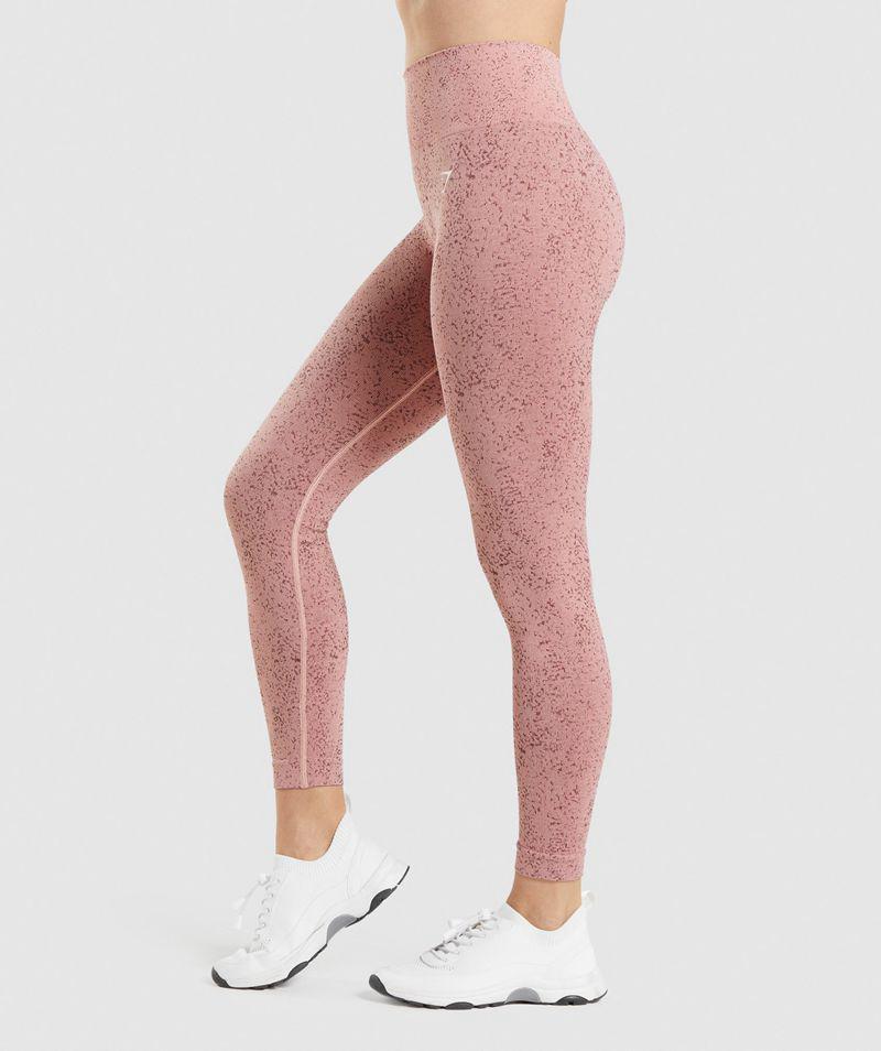 Gymshark Adapt Fleck Seamless Leggings Női Rózsaszín  Hungary |  ODXLZ-5960