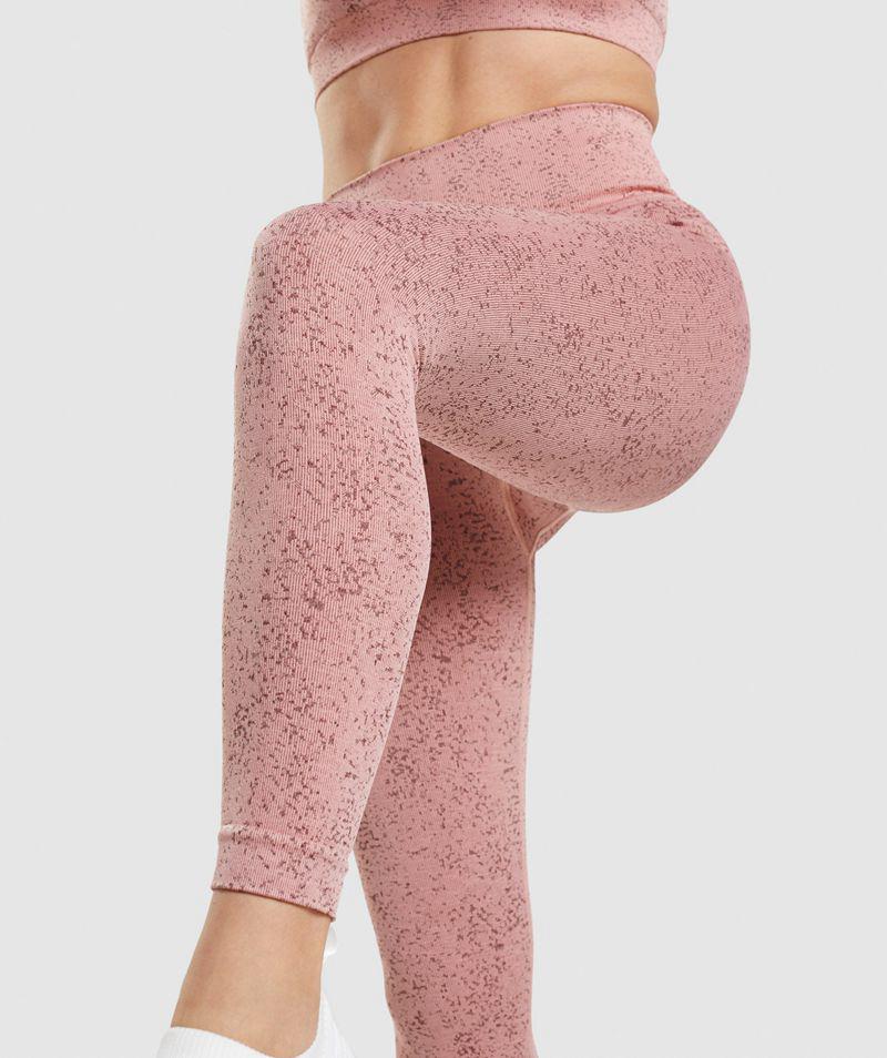 Gymshark Adapt Fleck Seamless Leggings Női Rózsaszín  Hungary |  ODXLZ-5960