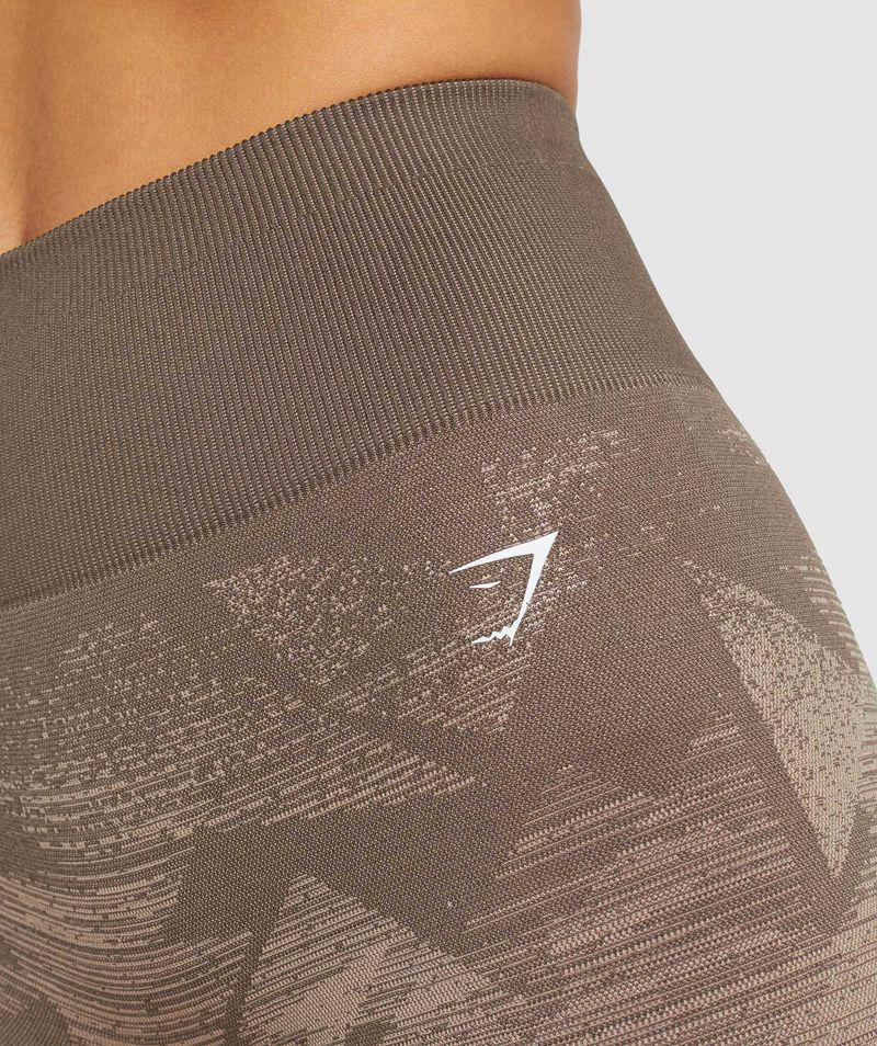 Gymshark Adapt Ombre Seamless Rövidnadrág Női Barna  Hungary |  UGFST-3087