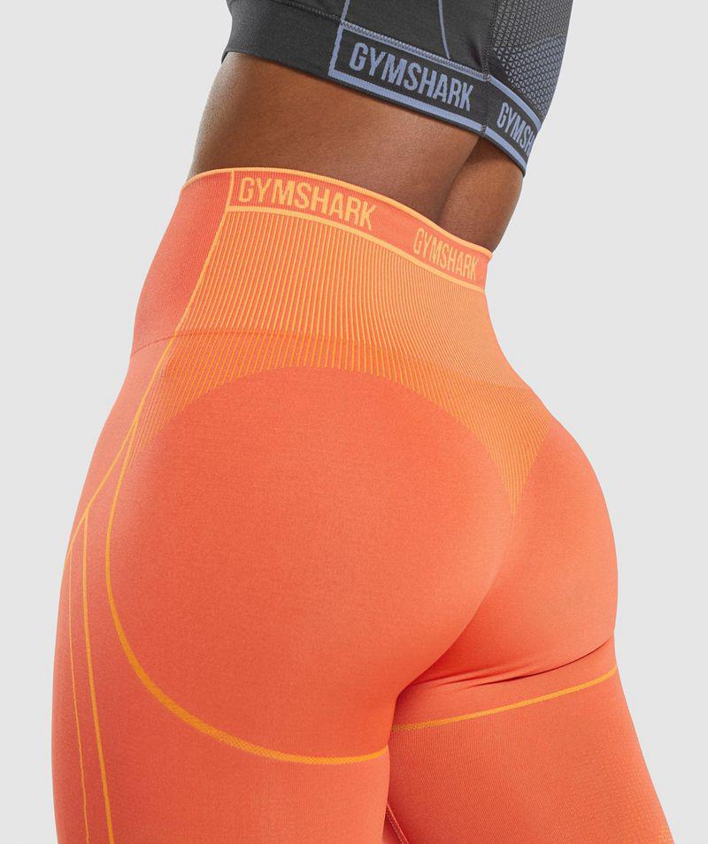 Gymshark Apex Seamless High Rise Leggings Női Narancssárga  Hungary |  ZGPMH-3701