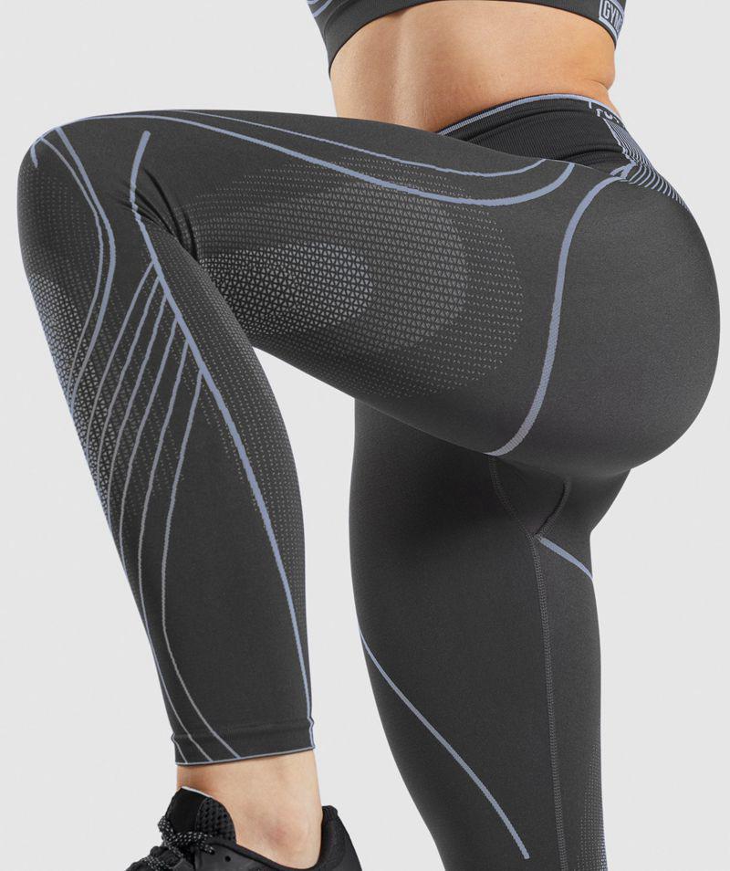 Gymshark Apex Seamless High Rise Leggings Női Szürke  Hungary |  ZQLVT-6825