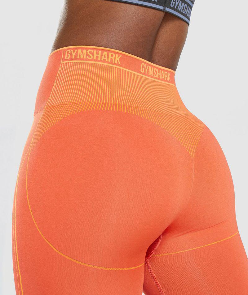 Gymshark Apex Seamless High Rise Rövidnadrág Női Narancssárga  Hungary |  FCLKP-0156