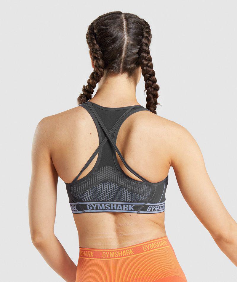 Gymshark Apex Seamless Sportmelltartó Női Szürke  Hungary |  RWIGJ-7853