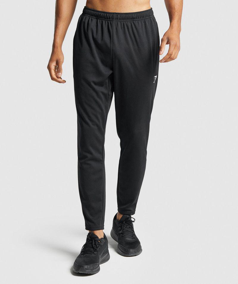 Gymshark Arrival Knit Jogger Nadrág Férfi Fekete  Hungary |  IZSOL-0796