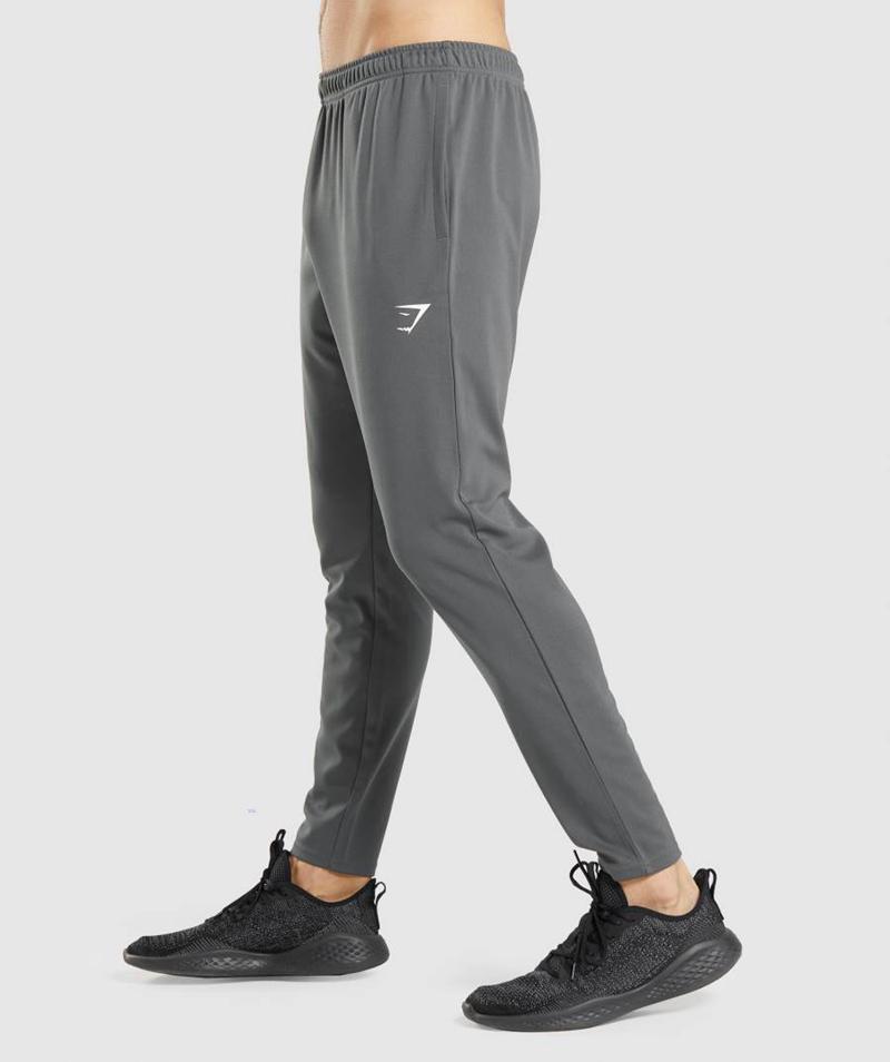 Gymshark Arrival Knit Jogger Nadrág Férfi Szürke Szürke  Hungary |  UWLNI-6481