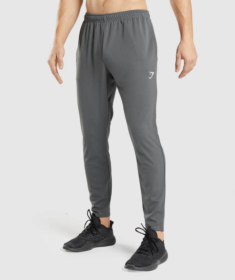 Gymshark Arrival Knit Jogger Nadrág Férfi Szürke Szürke  Hungary |  UWLNI-6481