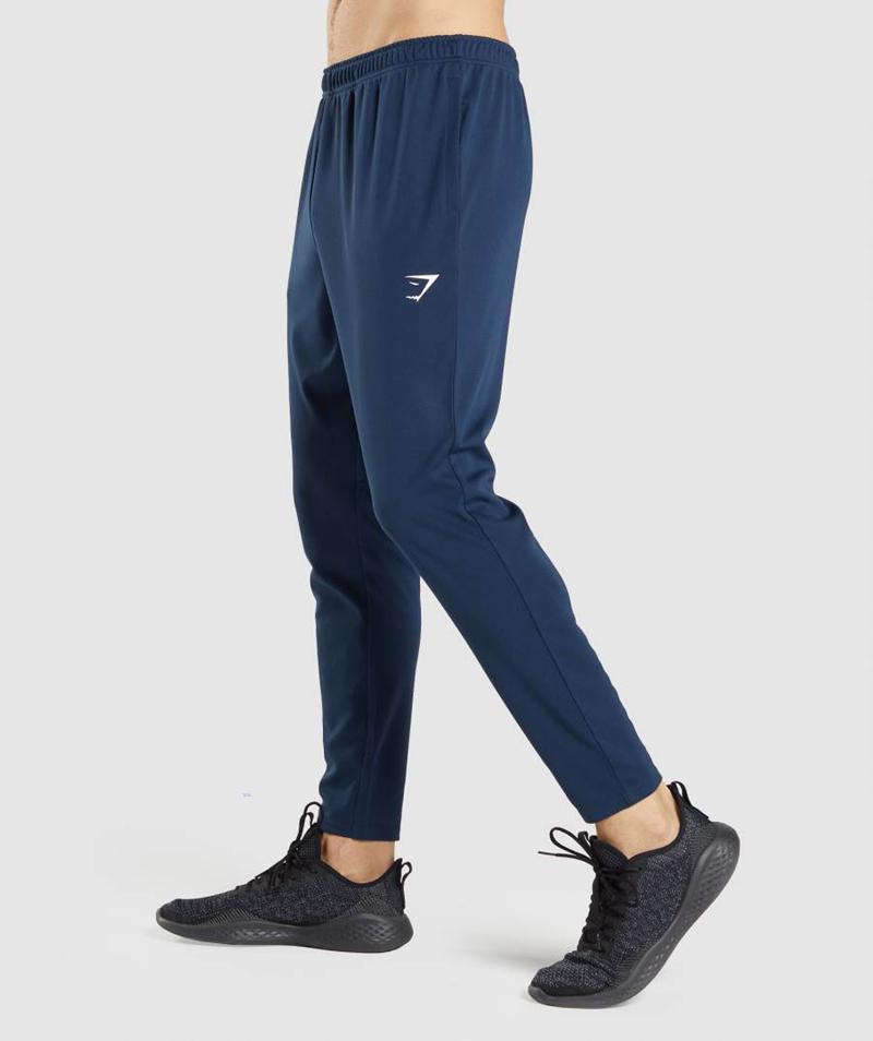 Gymshark Arrival Knit Jogger Nadrág Férfi Sötétkék  Hungary |  ZHYLR-4270