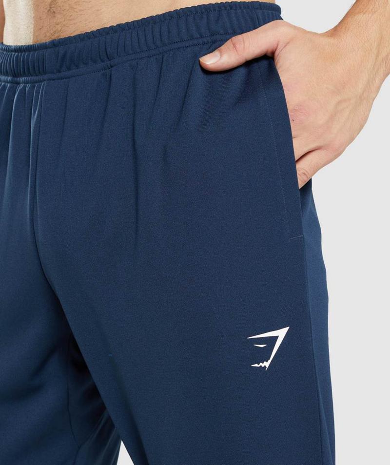 Gymshark Arrival Knit Jogger Nadrág Férfi Sötétkék  Hungary |  ZHYLR-4270