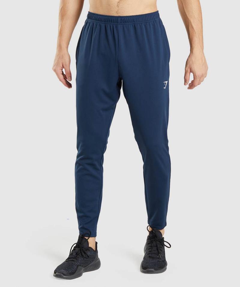 Gymshark Arrival Knit Jogger Nadrág Férfi Sötétkék  Hungary |  ZHYLR-4270