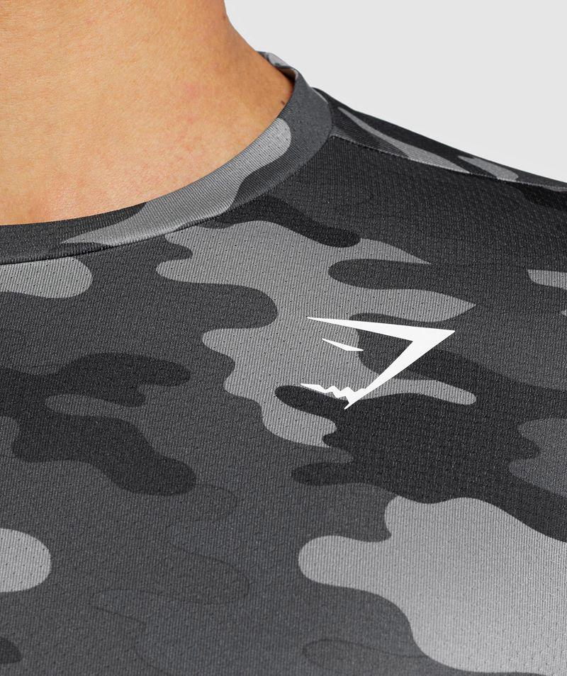 Gymshark Arrival Long Sleeve T-Shirts Férfi Szürke  Hungary |  FJAYW-4760