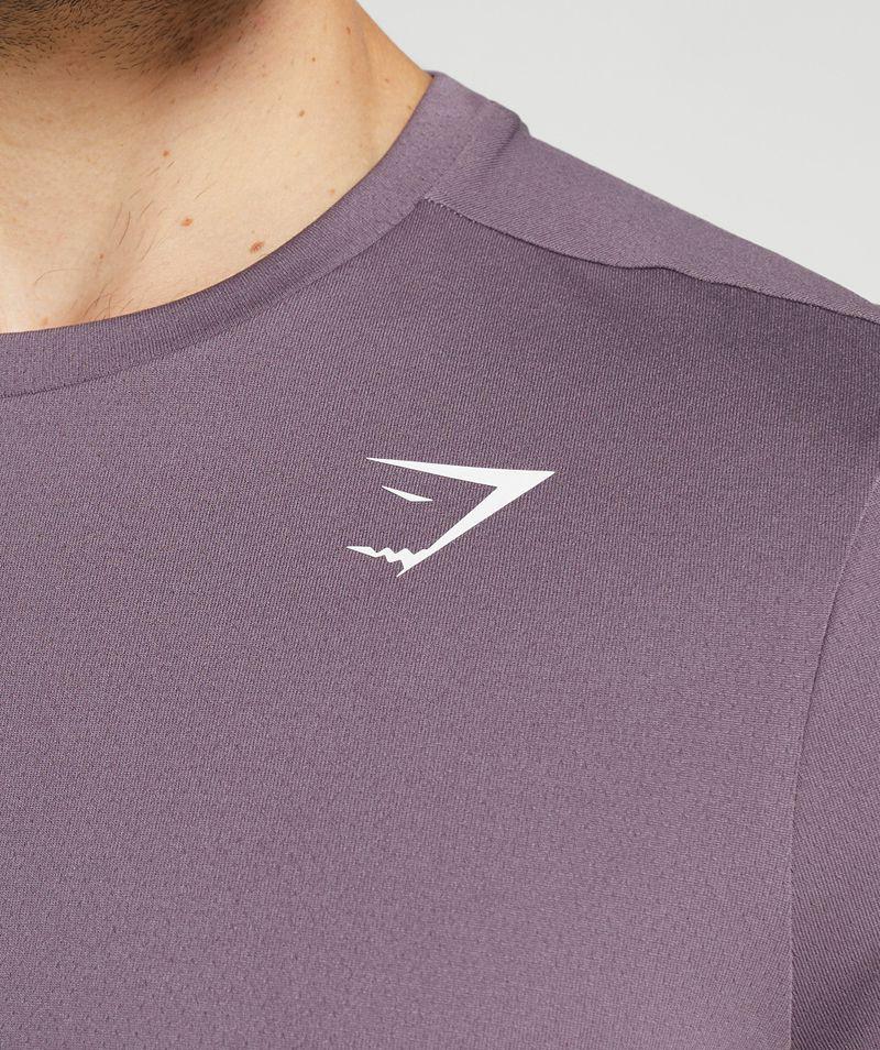 Gymshark Arrival T-Shirts Férfi Lila  Hungary |  RWHZN-0714