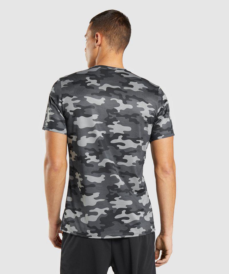 Gymshark Arrival T-Shirts Férfi Szürke  Hungary |  CMDKP-0936