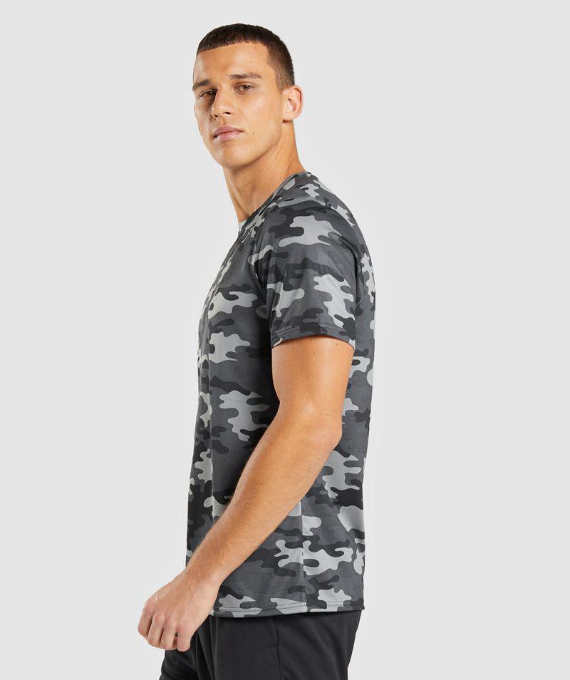 Gymshark Arrival T-Shirts Férfi Szürke  Hungary |  CMDKP-0936