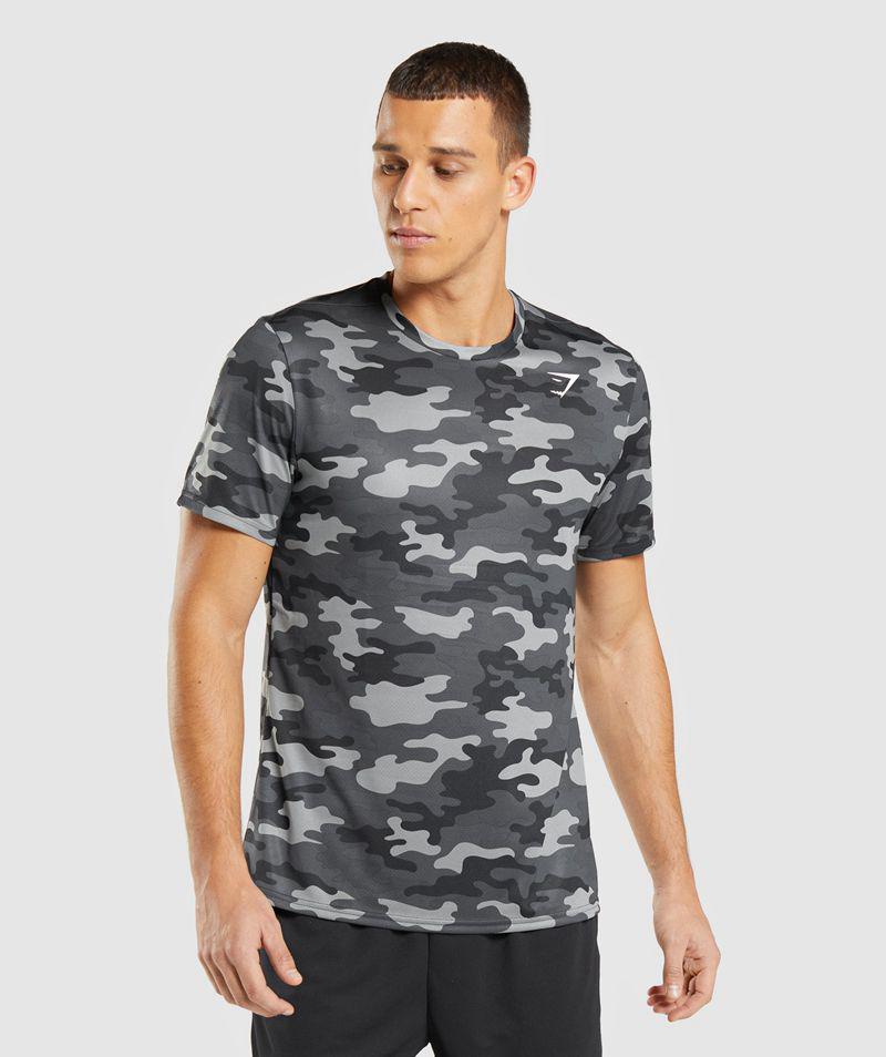 Gymshark Arrival T-Shirts Férfi Szürke  Hungary |  CMDKP-0936