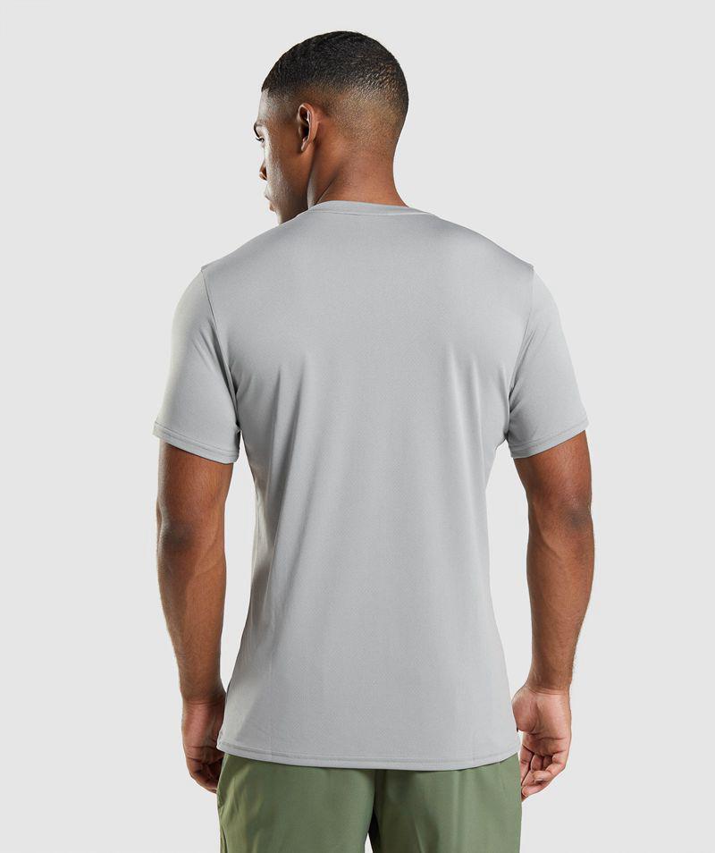 Gymshark Arrival T-Shirts Férfi Szürke  Hungary |  CUHWN-4650