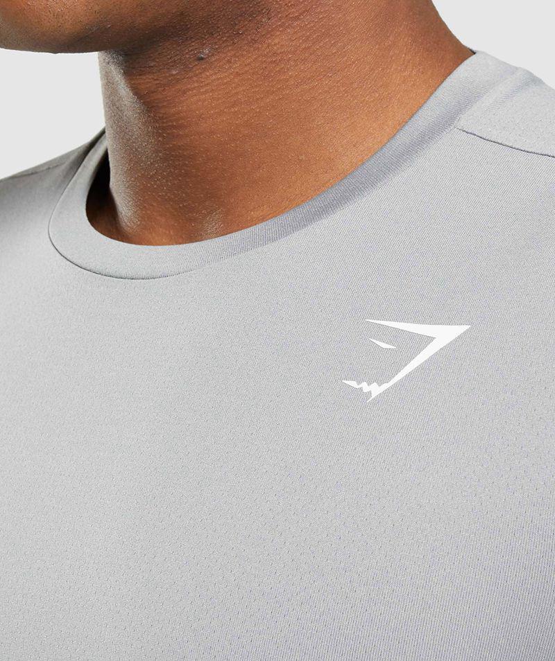 Gymshark Arrival T-Shirts Férfi Szürke  Hungary |  CUHWN-4650