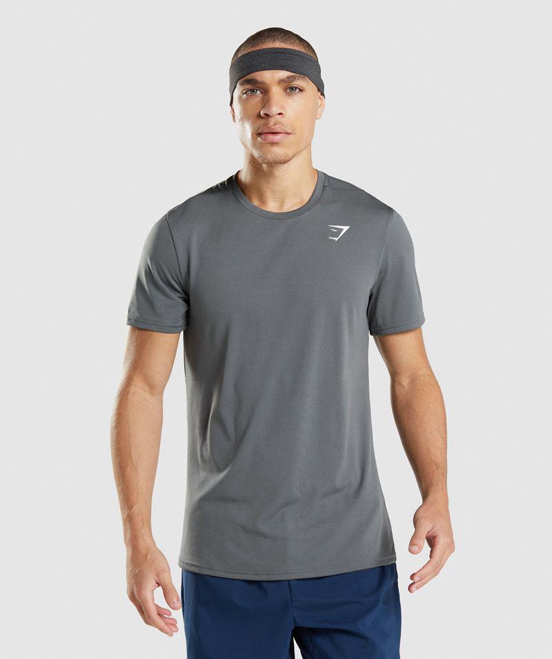 Gymshark Arrival T-Shirts Férfi Szürke  Hungary |  MDPUK-3019