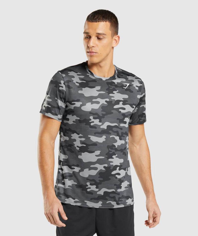 Gymshark Arrival T-Shirts Férfi Szürke  Hungary |  PARUW-3479