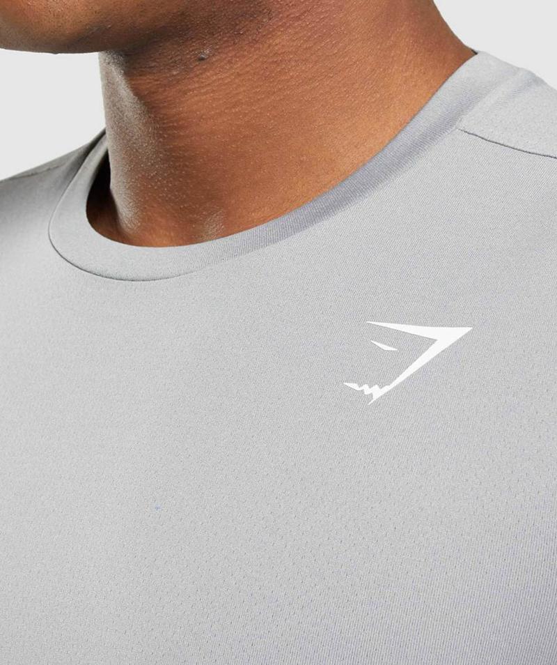 Gymshark Arrival T-Shirts Férfi Szürke  Hungary |  TUBZX-7584