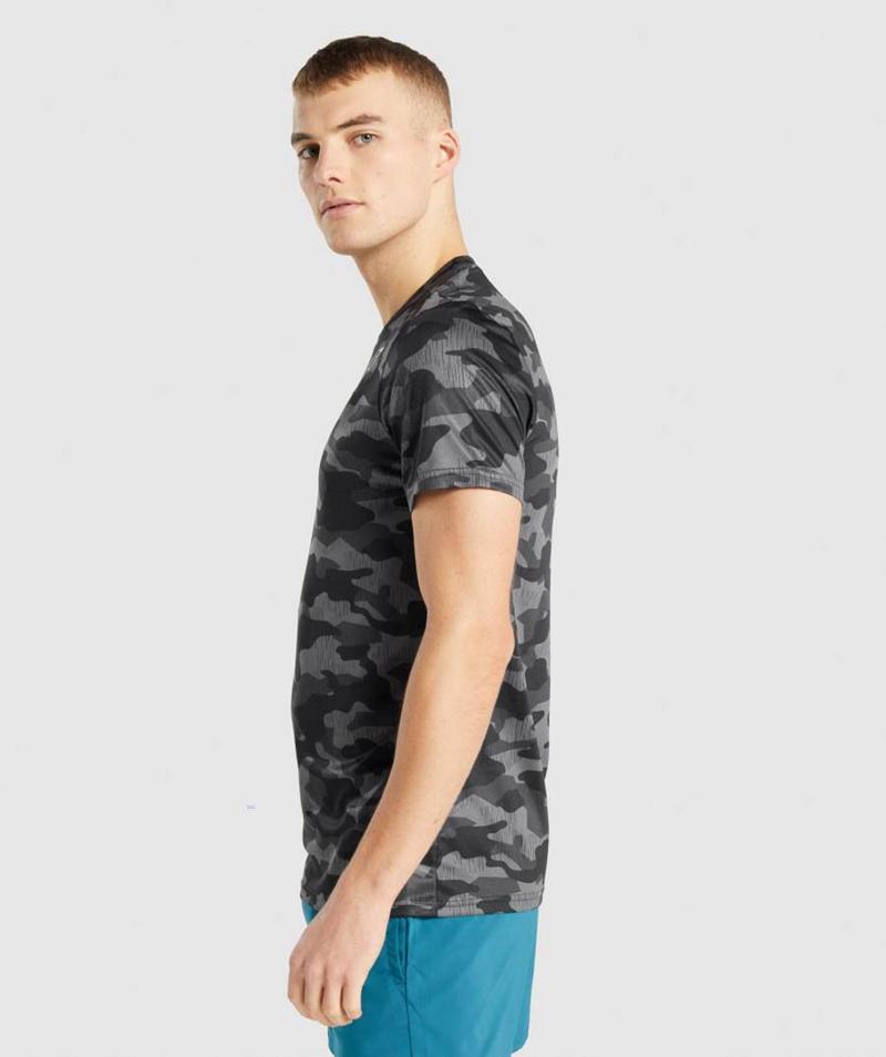 Gymshark Arrival T-Shirts Férfi Szürke  Hungary |  UKMSL-9862