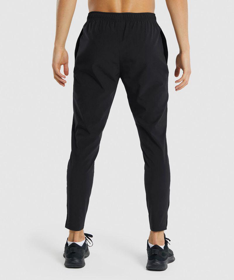 Gymshark Arrival Woven Jogger Nadrág Férfi Fekete  Hungary |  BTZJW-0573