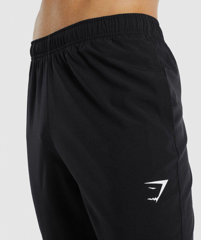 Gymshark Arrival Woven Jogger Nadrág Férfi Fekete  Hungary |  BTZJW-0573