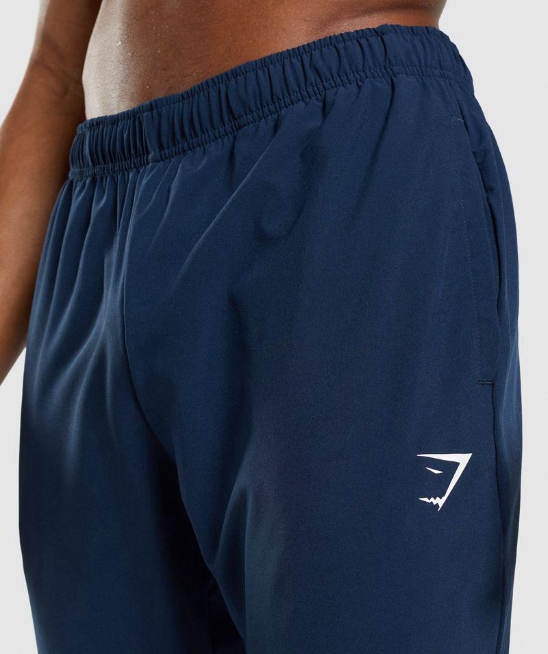 Gymshark Arrival Woven Jogger Nadrág Férfi Sötétkék  Hungary |  PYXDN-9146