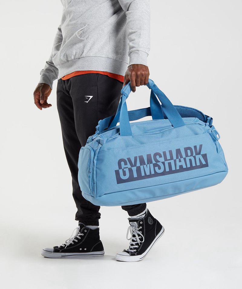 Gymshark Bold Gym Duffle Táska Accessories Kék  Hungary |  STGND-5130