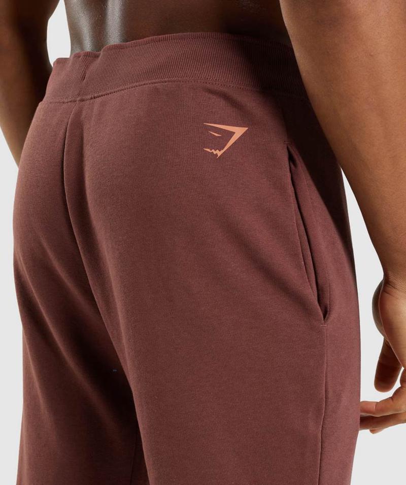 Gymshark Bold Jogger Nadrág Férfi Rózsaszín Barna  Hungary |  PZIVB-6543