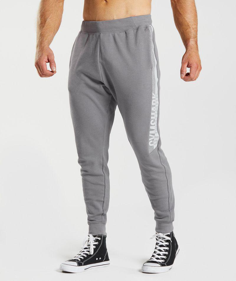 Gymshark Bold React Jogger Nadrág Férfi Szürke  Hungary |  ZGQFD-2940