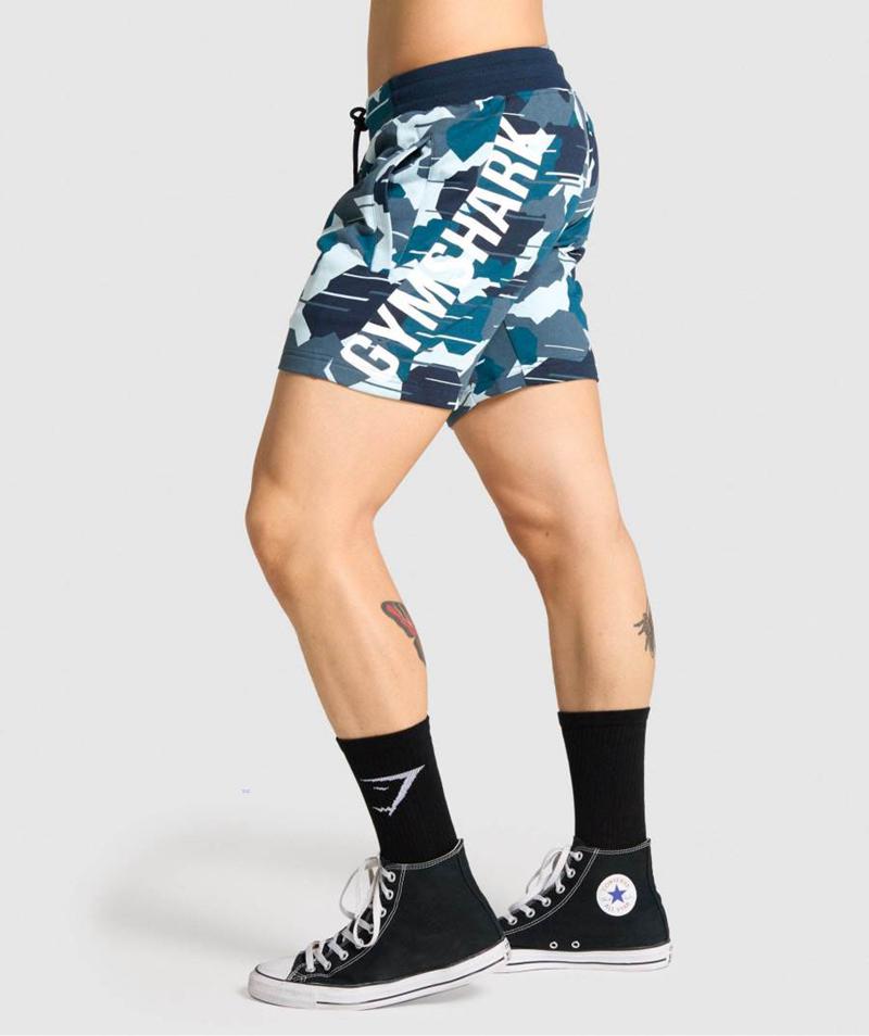 Gymshark Bold Rövidnadrág Férfi Camo  Hungary |  SQZHY-0314