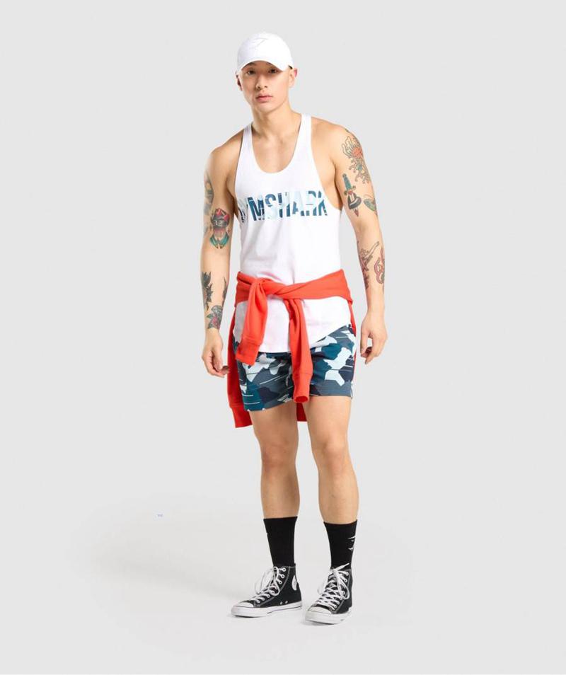 Gymshark Bold Rövidnadrág Férfi Camo  Hungary |  SQZHY-0314