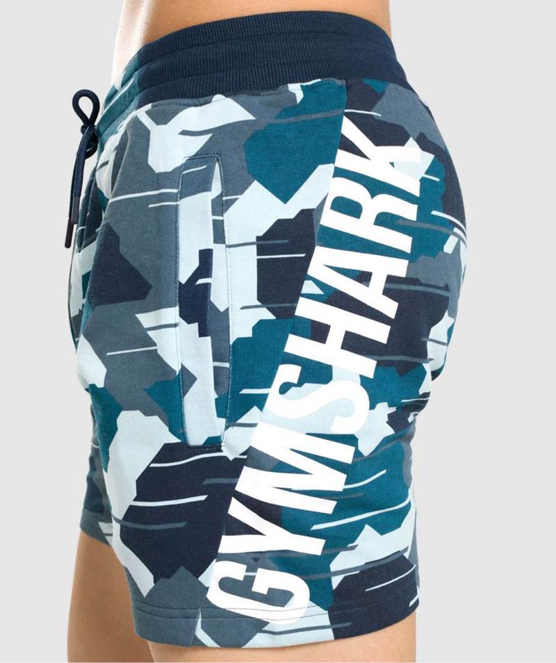 Gymshark Bold Rövidnadrág Férfi Camo  Hungary |  SQZHY-0314