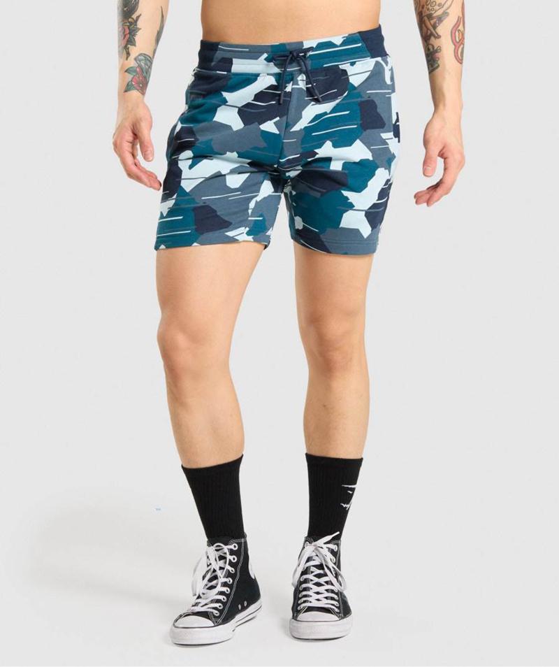 Gymshark Bold Rövidnadrág Férfi Camo  Hungary |  SQZHY-0314