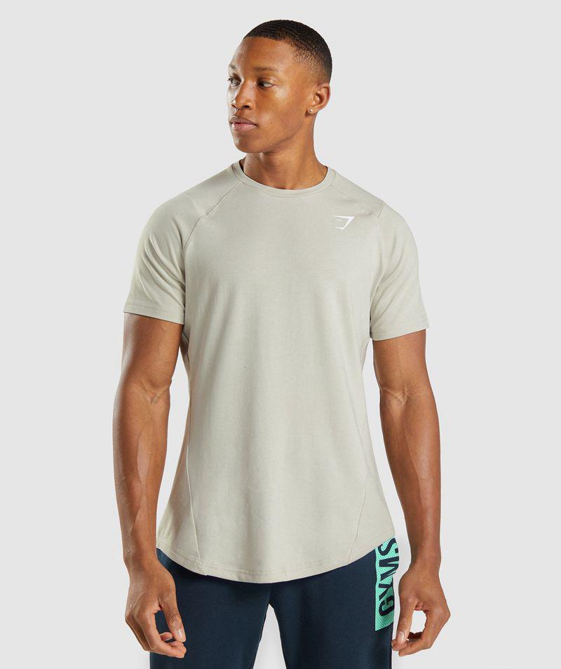 Gymshark Bold T-Shirts Férfi Szürke  Hungary |  CGQYJ-9685