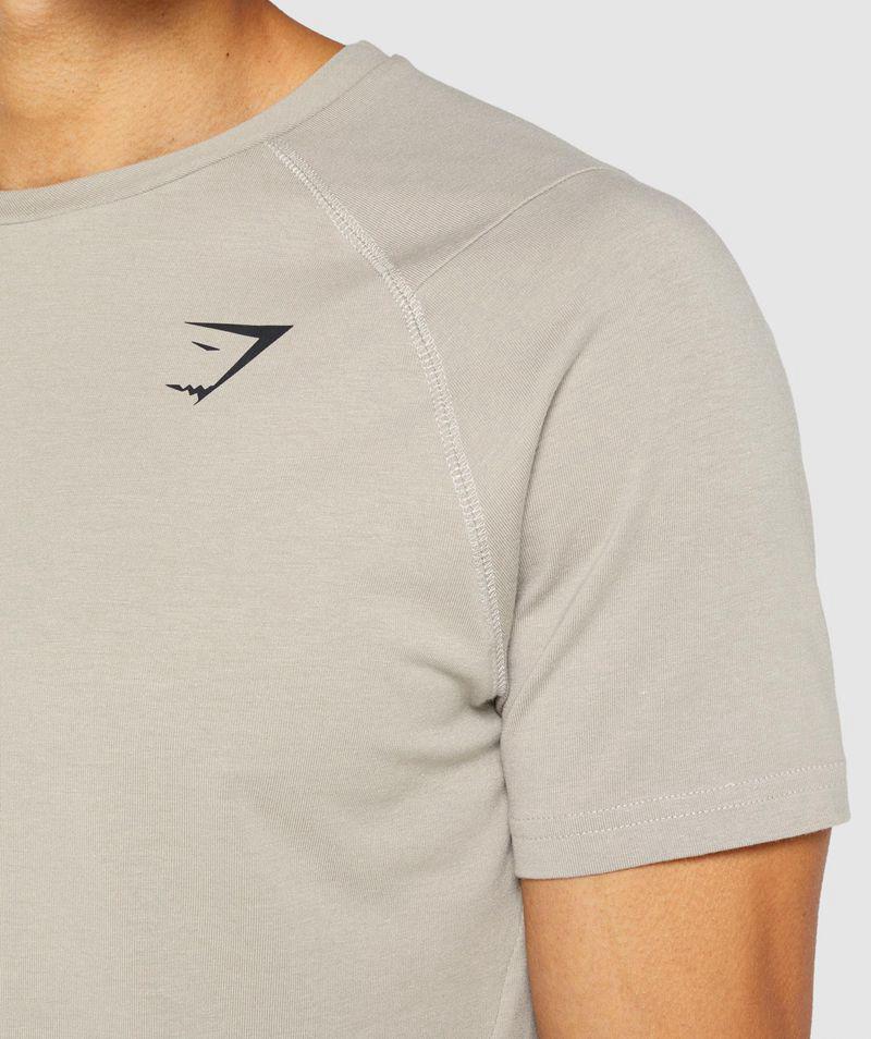 Gymshark Bold T-Shirts Férfi Szürke  Hungary |  FLDYJ-9015