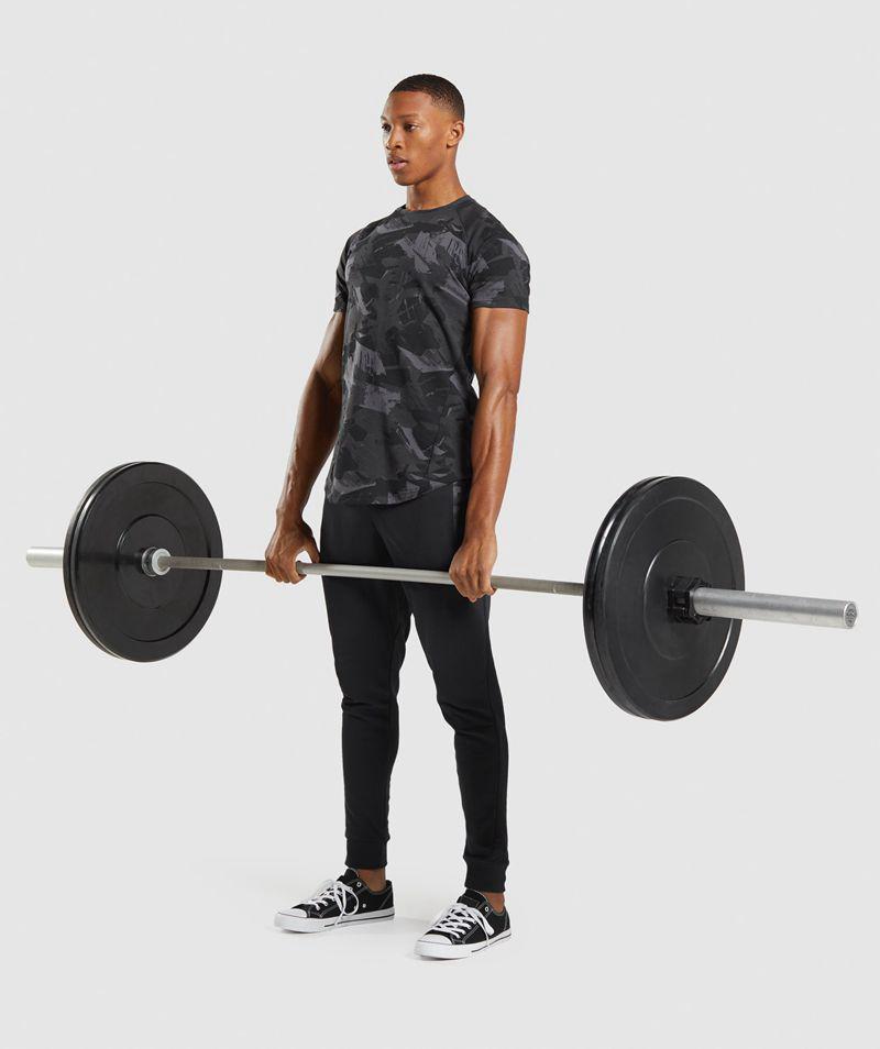 Gymshark Bold T-Shirts Férfi Szürke  Hungary |  PGHFK-0189