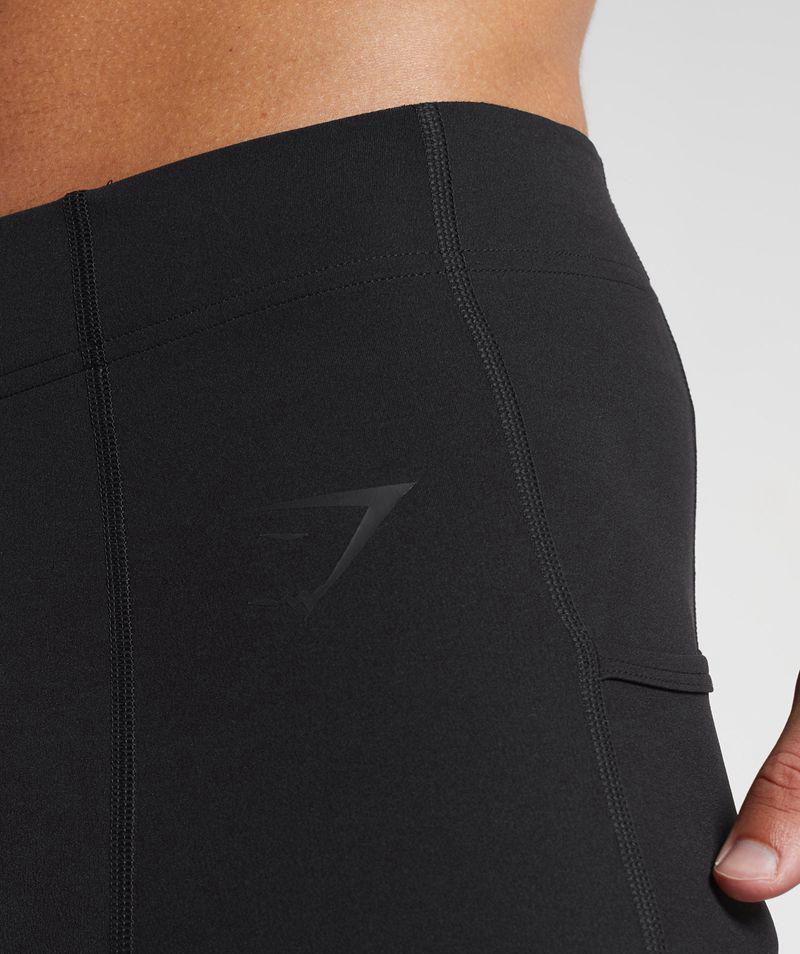 Gymshark Control Baselayer Leggings Férfi Fekete  Hungary |  KJYIP-1658