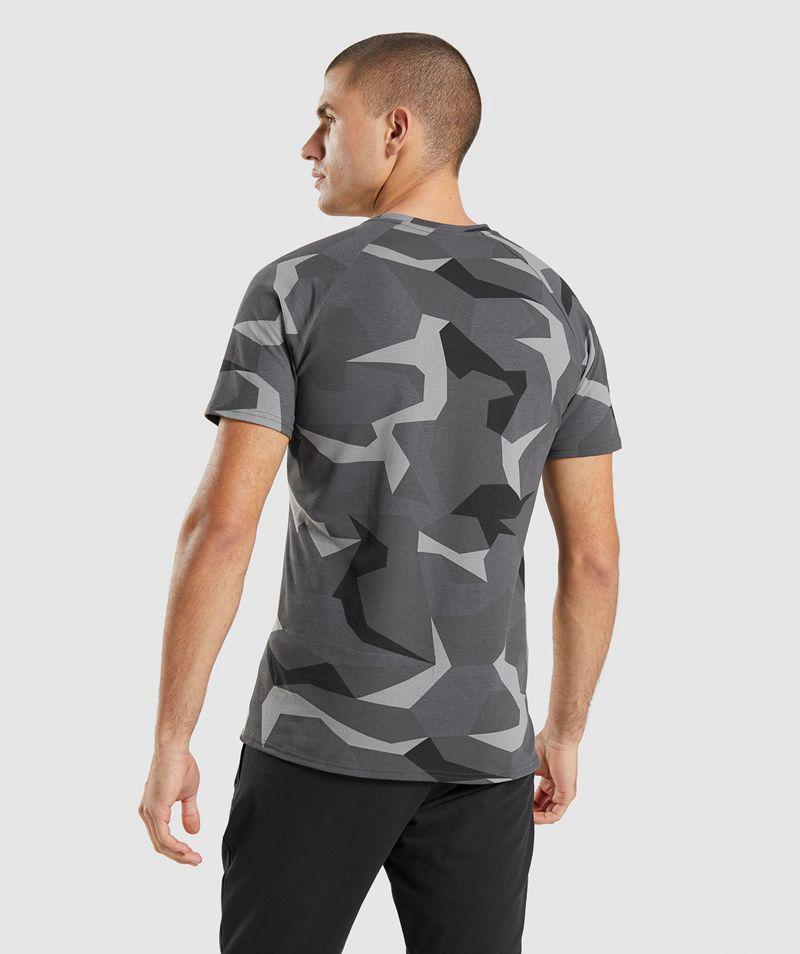 Gymshark Critical T-Shirts Férfi Fekete  Hungary |  ZHCPA-9821