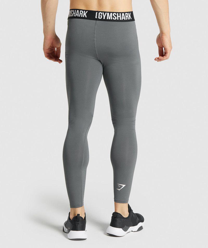 Gymshark Element Baselayer Leggings Férfi Szürke  Hungary |  AOCGS-6145